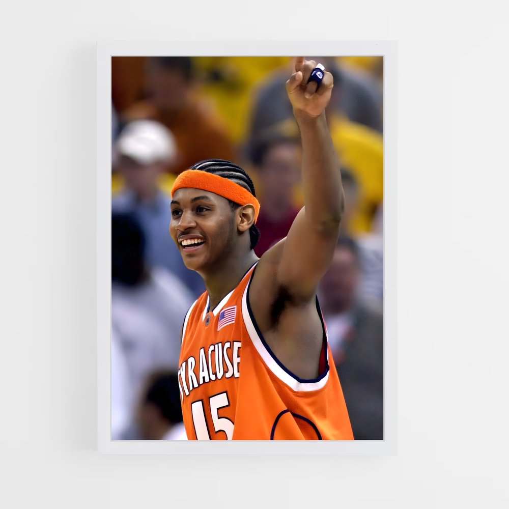 Poster L'Élan Orange – affiche Basketball (vue 3)